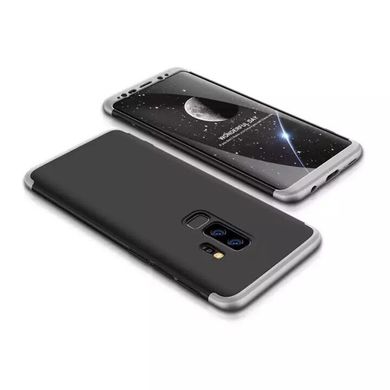 Чохол GKK 360 для Samsung S9 Plus / G965 бампер накладка Black-Silver