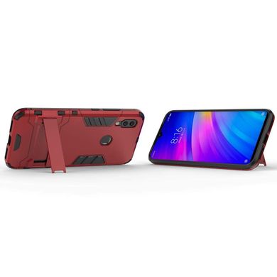 Чехол Iron для Xiaomi Redmi 7 бампер противоударный Red