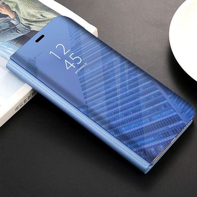 Чехол Mirror для Xiaomi Redmi Note 4 / Note 4 Pro (Mediatek) книжка зеркальный Clear View Blue