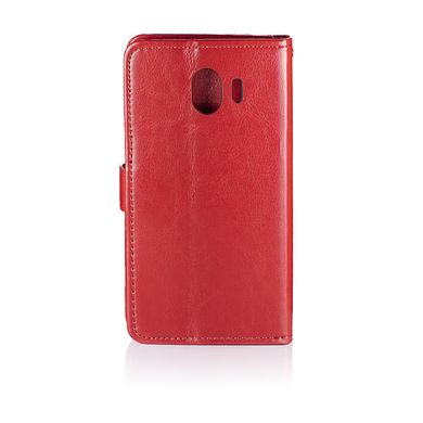 Чехол Idewei для Samsung Galaxy J4 2018 / J400F книжка кожа PU красный