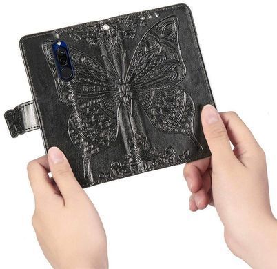 Чехол Butterfly для Xiaomi Redmi 8 книжка кожа PU черный