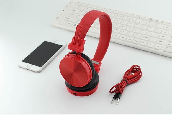 Навушники RXIX MDR-650AP повнорозмірні провідні Red