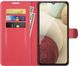 Чехол IETP для Samsung Galaxy M22 / M225 книжка кожа PU с визитницей красный