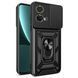 Чехол Hide Shield для Motorola Moto G85 бампер противоударный с подставкой Black