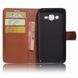 Чехол IETP для Samsung Galaxy J2 Prime / G532 книжка кожа PU коричневый
