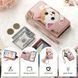 Чохол Kitty для iPhone 16 Pro Max книжка шкіра PU з візитницею рожевий