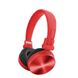 Навушники RXIX MDR-650AP повнорозмірні провідні Red