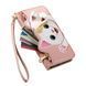 Чохол Kitty для iPhone 16 Pro Max книжка шкіра PU з візитницею рожевий