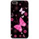 Чехол Print для Huawei Y5 2018 / Y5 Prime 2018 силиконовый бампер с рисунком Butterflies Pink
