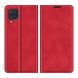 Чехол Taba Retro-Skin для Samsung Galaxy A22 / A225 книжка кожа PU с визитницей красный
