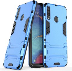 Чехол Iron для Samsung Galaxy A20s / A207F Бампер противоударный Blue