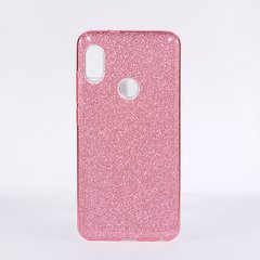 Чехол Shining для Xiaomi Redmi S2 Бампер блестящий розовый