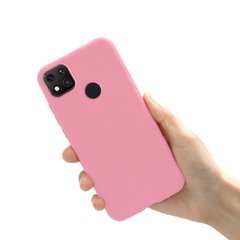 Чехол Style для Xiaomi Redmi 9C Бампер силиконовый Розовый