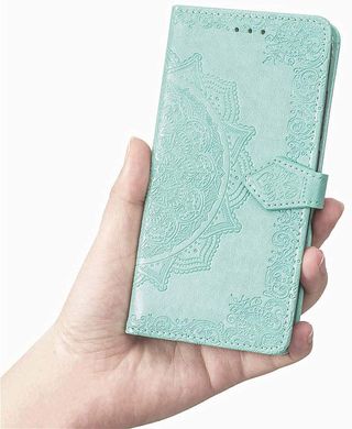 Чехол Vintage для Xiaomi Mi A2 Lite / Redmi 6 Pro книжка кожа PU бирюзовый