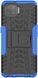 Чехол Armor для OPPO A73 бампер противоударный с подставкой Blue