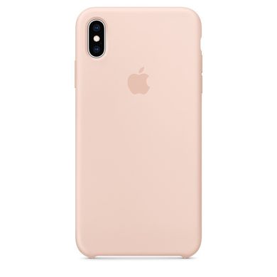 Чехол Silicone Сase для Iphone XS Max бампер накладка Pink Sand