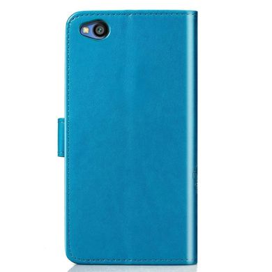 Чехол Clover для Xiaomi Redmi Go книжка кожа PU женский голубой