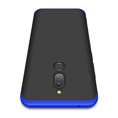 Чехол GKK 360 для Xiaomi Redmi 8 бампер оригинальный Black-Blue