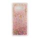 Чохол Glitter для Samsung G530 / G531 / Galaxy Grand Prime бампер Рідкий блиск Зірки Рожевий