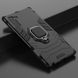 Чохол Iron Ring для Samsung Galaxy Note 10 / N970 бампер протиударний з підставкою Black