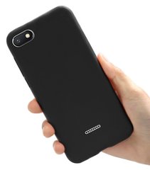 Чехол Style для Xiaomi Redmi 6A Бампер силиконовый черный