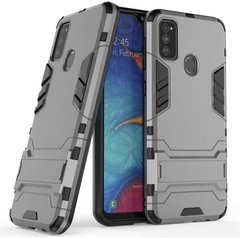 Чехол Iron для Samsung Galaxy M30s / M307F Бампер противоударный Gray
