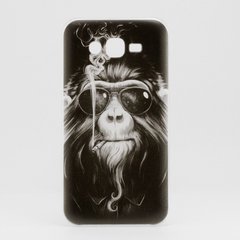 Чехол Print для Samsung J5 2015 / J500H / J500 / J500F силиконовый бампер с рисунком Monkey
