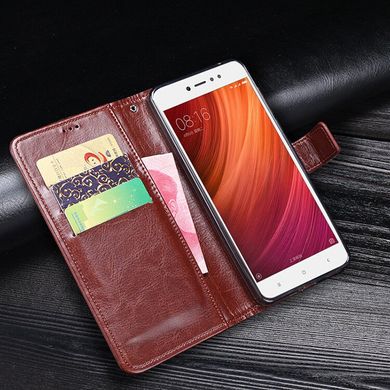 Чехол Idewei для Xiaomi Redmi Note 5A 2/16 книжка кожа PU коричневый