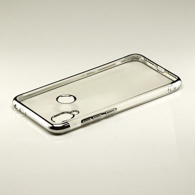 Чехол Frame для Xiaomi Redmi Note 7 / Redmi Note 7 Pro силиконовый бампер Silver