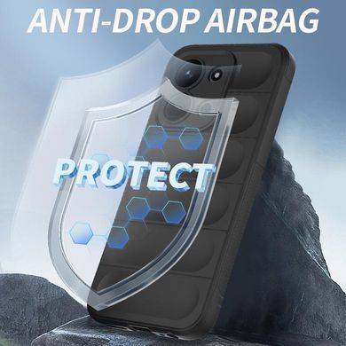 Чехол Wave Shield для Xiaomi Poco C85 4G EU 173 mm / 25078PC3EE бампер противоударный Black