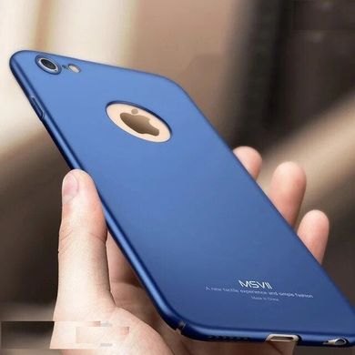 Чехол MSVII для Iphone SE 2020 бампер оригинальный Blue