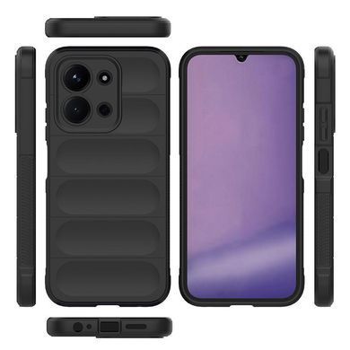 Чехол Wave Shield для Xiaomi Poco C85 4G EU 173 mm / 25078PC3EE бампер противоударный Black