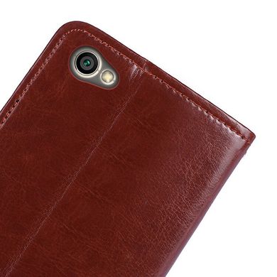 Чохол Idewei для Xiaomi Redmi Note 5A 2/16 книжка шкіра PU коричневий