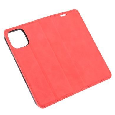 Чехол Taba Retro-Skin для iPhone 14 книжка кожа PU с визитницей красный
