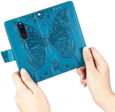 Чохол Butterfly для Xiaomi Redmi 8 книжка шкіра PU блакитний