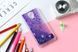 Чохол Glitter для Meizu M5S / M612H Бампер Рідкий блиск Фіолетовий УЦІНКА