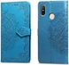 Чехол Vintage для Xiaomi Mi A2 Lite / Redmi 6 Pro книжка кожа PU голубой