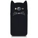 Чохол 3D Toy для Samsung Galaxy J3 2016 / J320 Бампер гумовий Cat Black