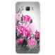 Чехол Print для Samsung J7 2016 J710 J710H силиконовый бампер Roses pink