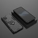Чохол Iron Ring для Samsung Galaxy Note 10 Lite / N770 бампер протиударний з підставкою Black