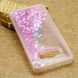Чохол Glitter для Samsung G530 / G531 / Galaxy Grand Prime бампер Рідкий блиск серце Рожевий