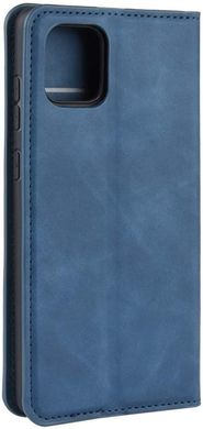 Чехол Taba Retro-Skin для Samsung Galaxy Note 10 Lite / N770 книжка кожа PU с визитницей синий