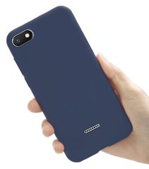 Чохол Style для Xiaomi Redmi 6A Бампер Бампер силіконовий синій