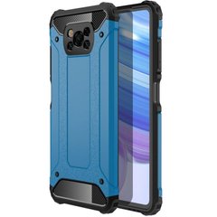 Чехол Guard для Xiaomi Poco X3 / X3 Pro бампер противоударный Immortal Blue