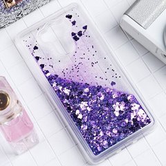Чехол Glitter для Xiaomi Redmi 4 Standart 2/16 Жидкий блеск Фиолетовый