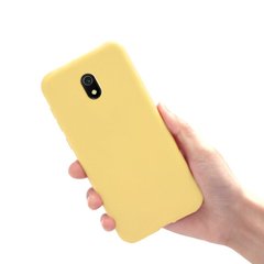 Чохол Style для Xiaomi Redmi 8A Бампер силіконовий Жовтий