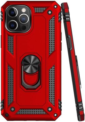 Чехол Shield для Iphone 12 Pro Бампер противоударный Red