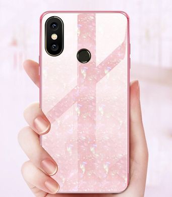 Чехол Marble для Xiaomi Redmi S2 бампер мраморный оригинальный Розовый