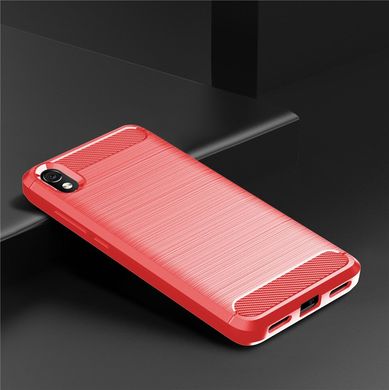 Чохол Carbon для Xiaomi Redmi 7A бампер Red