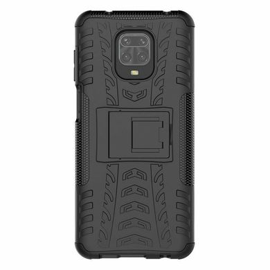 Чехол Armor для Xiaomi Redmi Note 9 Pro Max противоударный бампер Black